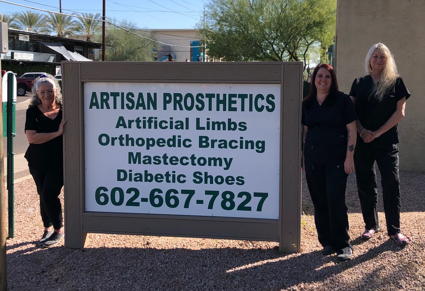Artisan Prosthetics Phoenix Arizona Team
